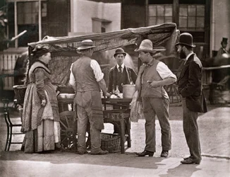 Le vendeur de coquillages, de 